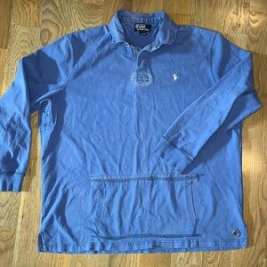 Polo Ralph Lauren × Streetwear × Vintage 90s Polo RL Essential Rugby Shirt XL